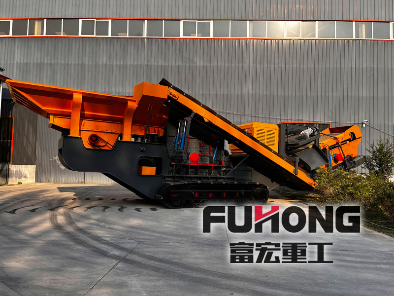 建筑垃圾移动破碎站 建筑垃圾移动破碎站